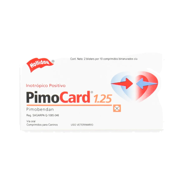 Holliday Pimocard 1.25mg (Por Blister)