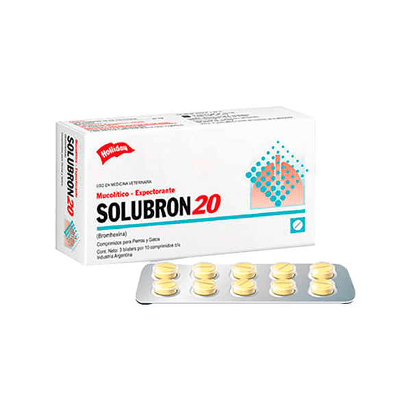 Holliday Solubron 20mg (Por Blister)