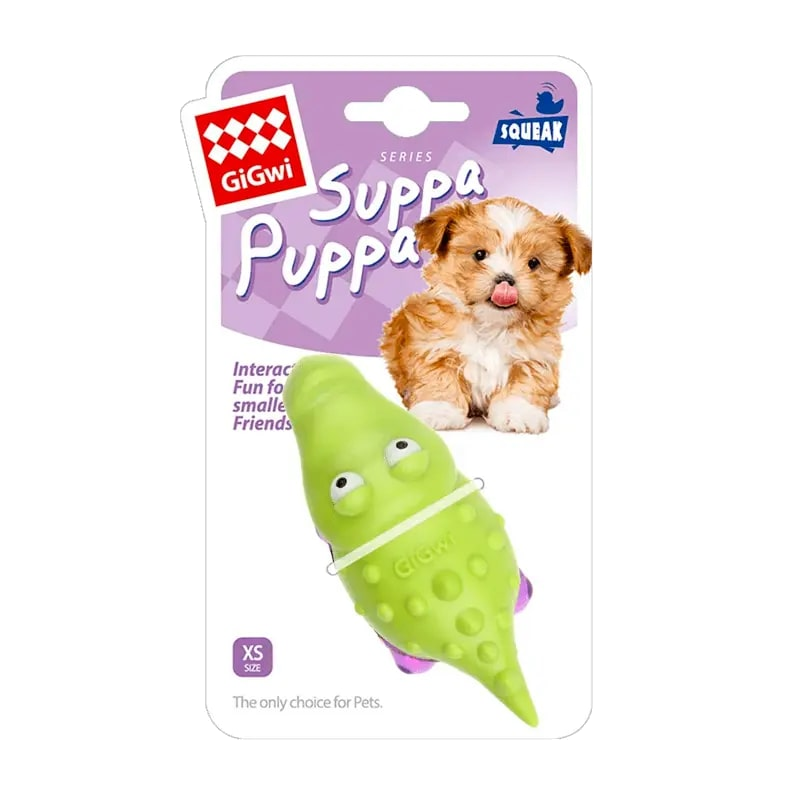 Gigwi Suppa Puppa Alligator Green-Purple