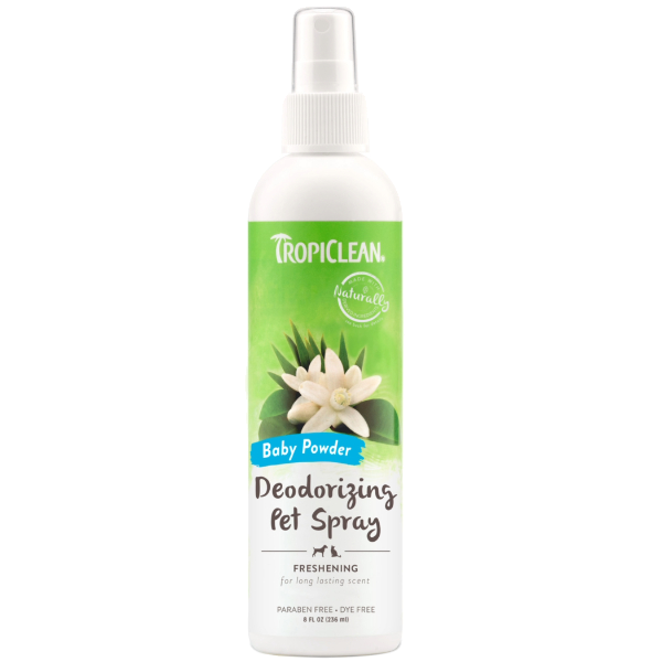 Tropiclean Baby Powder Deodorizing Pet Spray