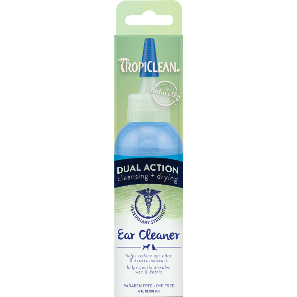 Tropiclean Dual Action Ear Cleaner For Pets 118ml