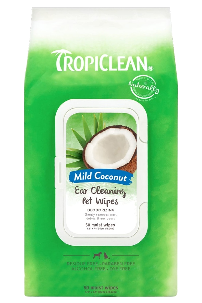 Tropiclean Ear Cleaning Wipes For Pets