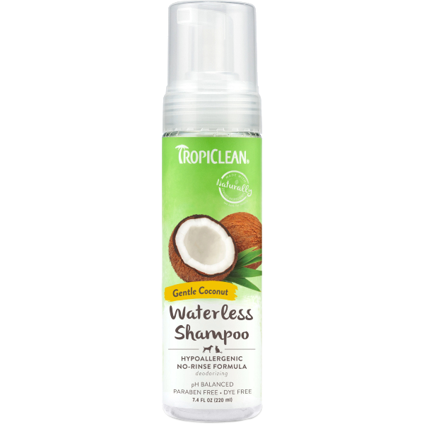Tropiclean Hypoallergenic Waterless Shampoo For Pets