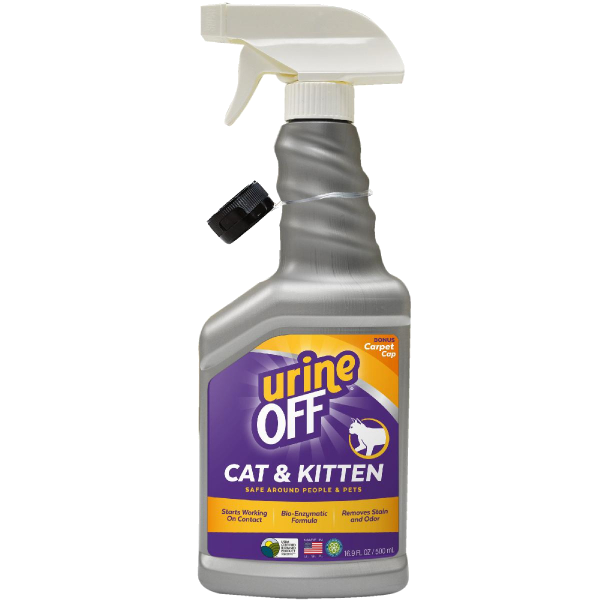 Urine Off Cat & Kitten Hard Surface Spray 16.9Oz / 500Ml