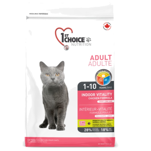 1St Choice Cat Adult Indoor Vitality All Breeds