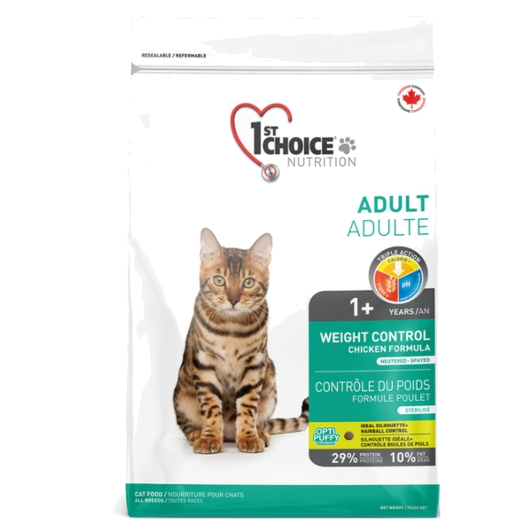 1St Choice Cat Adult Weight Control All Breeds 2.72kg