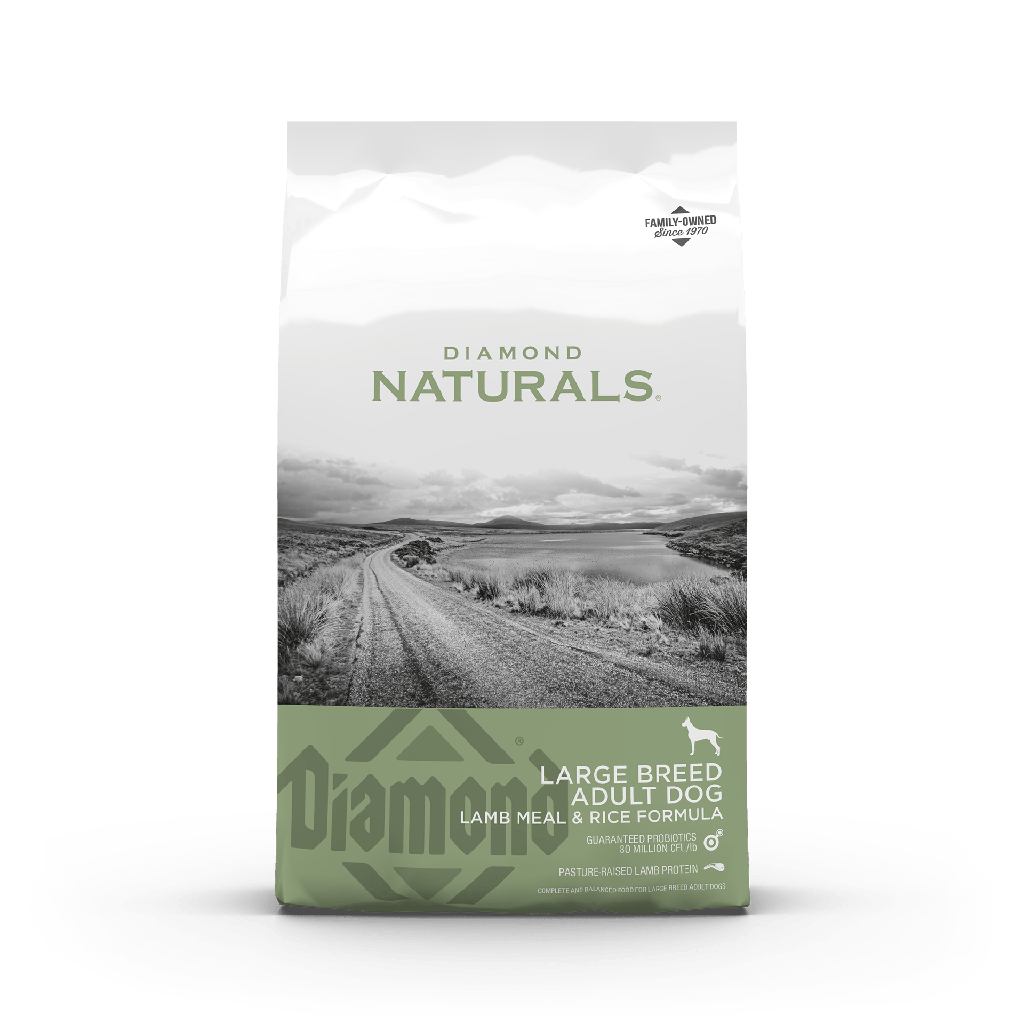 Diamond Naturals Large Breed Adult Dog Lamb Meal & Rice Formula 18.14Kg