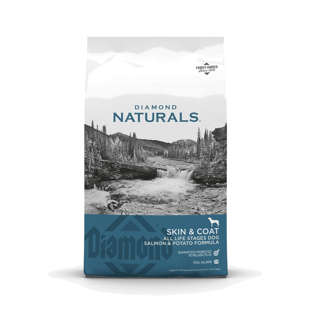 Diamond Naturals Skin & Coat All Life Stages Dog Salmon & Potato Formula