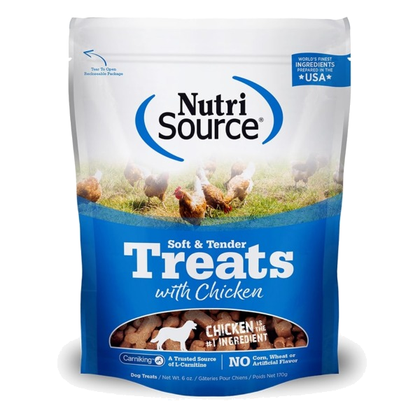 Nutrisource Soft & Tender Chicken Treats 179G