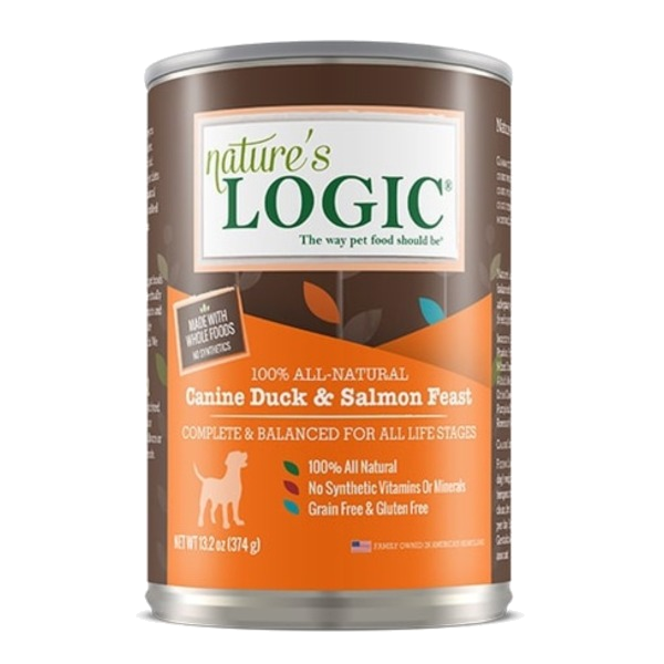 Nature´S Logic Canine Duck & Salmon Feast 374G