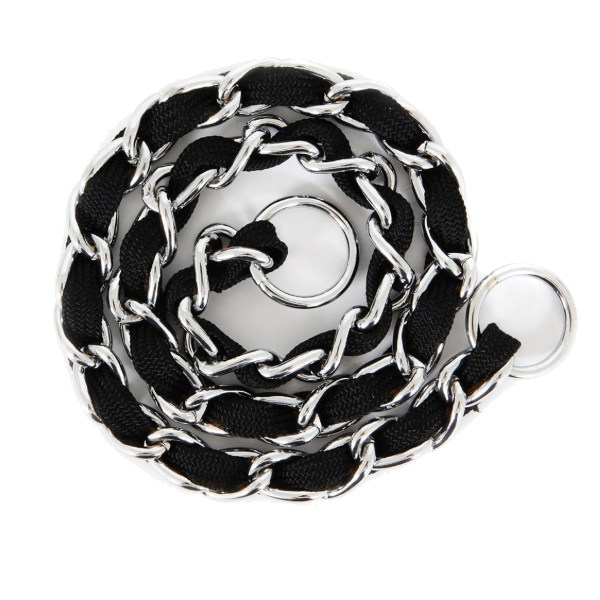 Collar De Ahorque Negro Mediano