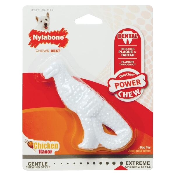 Nylabone Power Chew Dental Dinosaur Dog Toy 23Kg