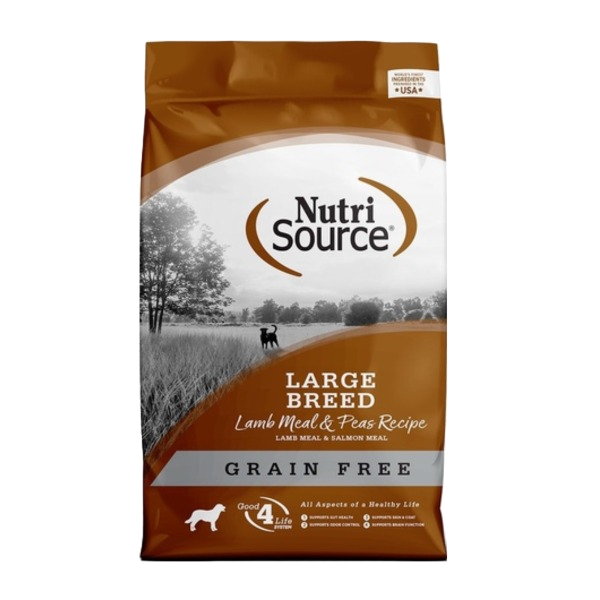 Nutrisource Grain Free Large Breed Lamb Meal & Peas Recipe