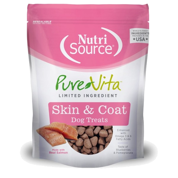 Nutrisource PureVita Skin & Coat Treats 179G