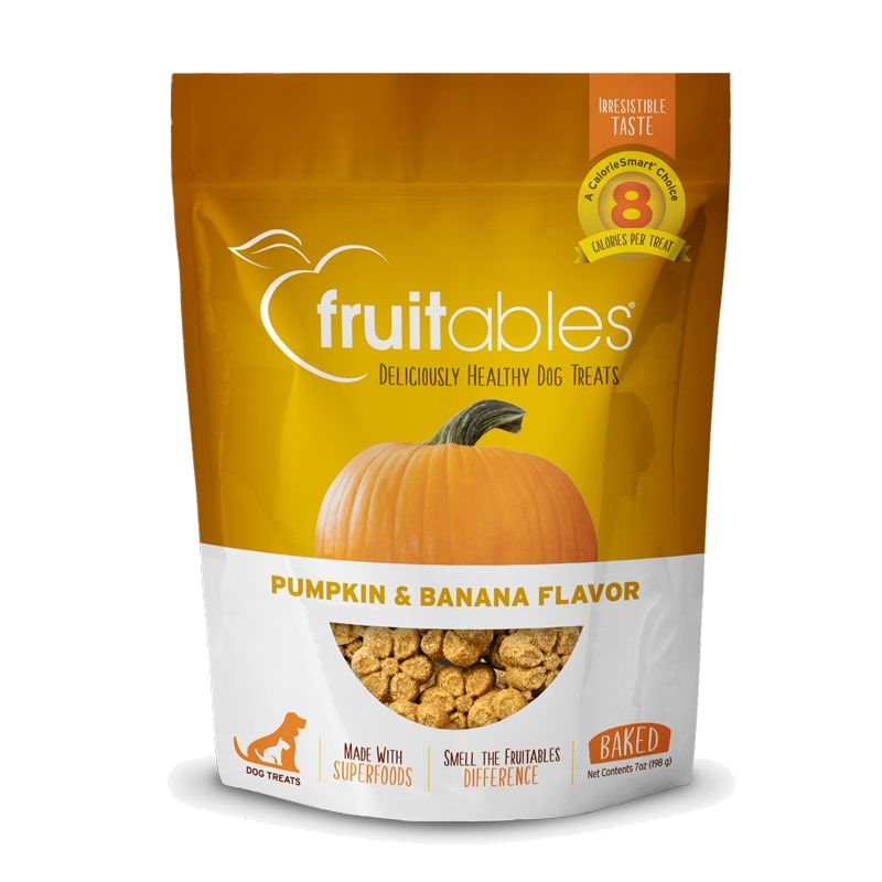 Fruitables Healthy Dog Treats: Pumpkin & Banana 198G