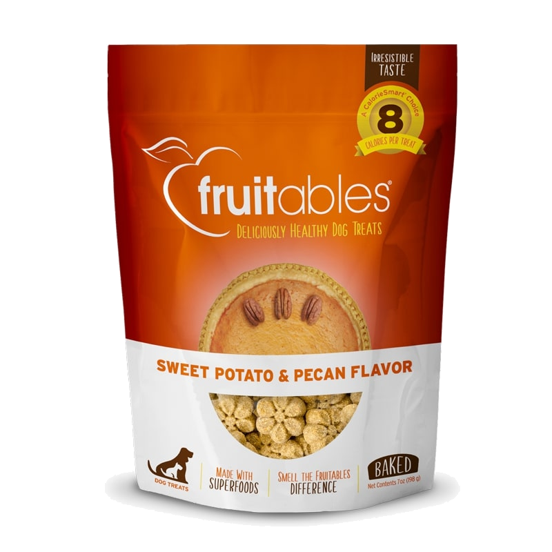 Fruitables Healthy Dog Treats: Sweet Potato & Pecan 198G
