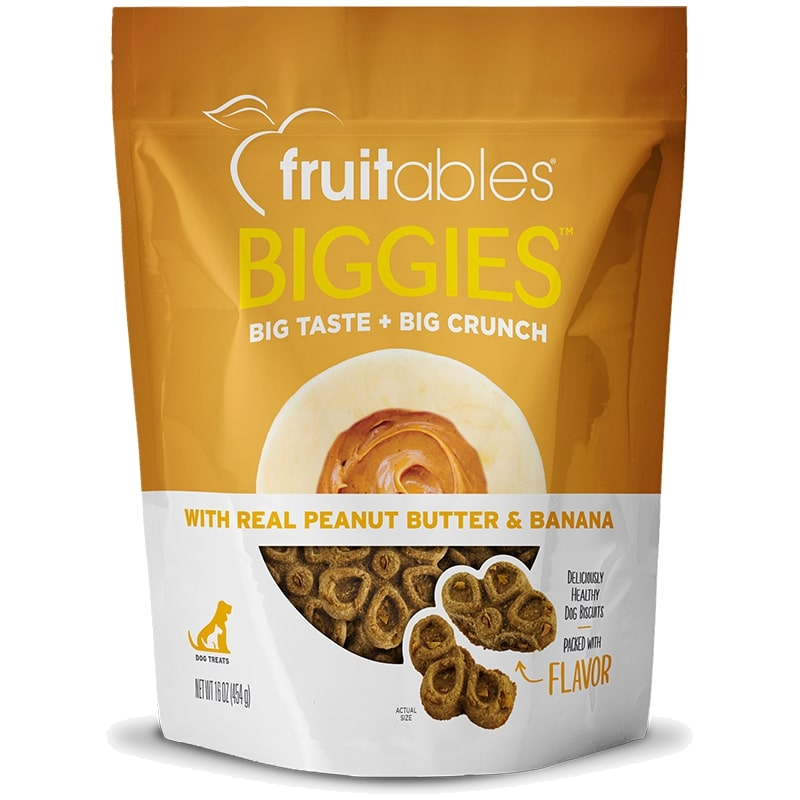 Fruitables Biggies - Peanut Butter & Banana 454G