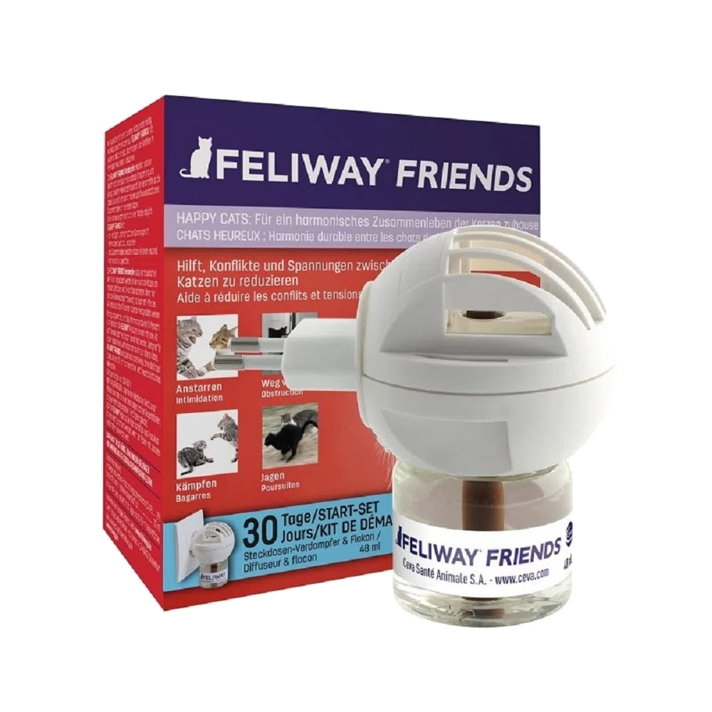 Feliway Friends Gato Difusor Eléctrico Cartucho + Recarga 48ml