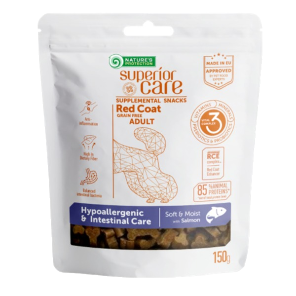 Natures Protection Superior Care Red Coat Hypoallergenic & Intestinal Care 150g