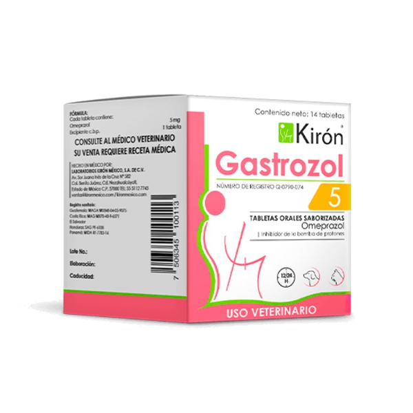 Kiron Gastrozol 5 Mg (Frasco 14Tabs)