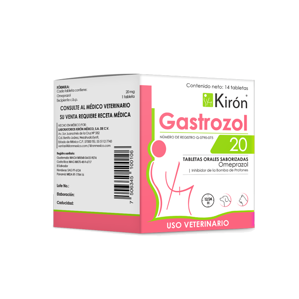 Kiron Gastrozol 20 Mg (Frasco 14Tabs)