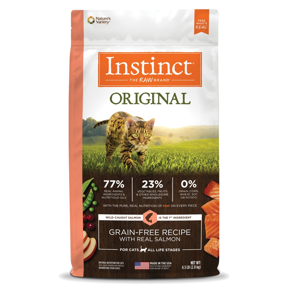 Instinct Cat Food Original Real Salmon Recipe
