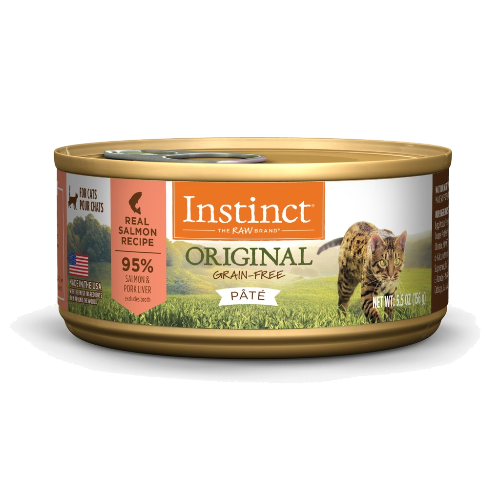 Instinct Cat Food Original Real Salmon Recipe 156G