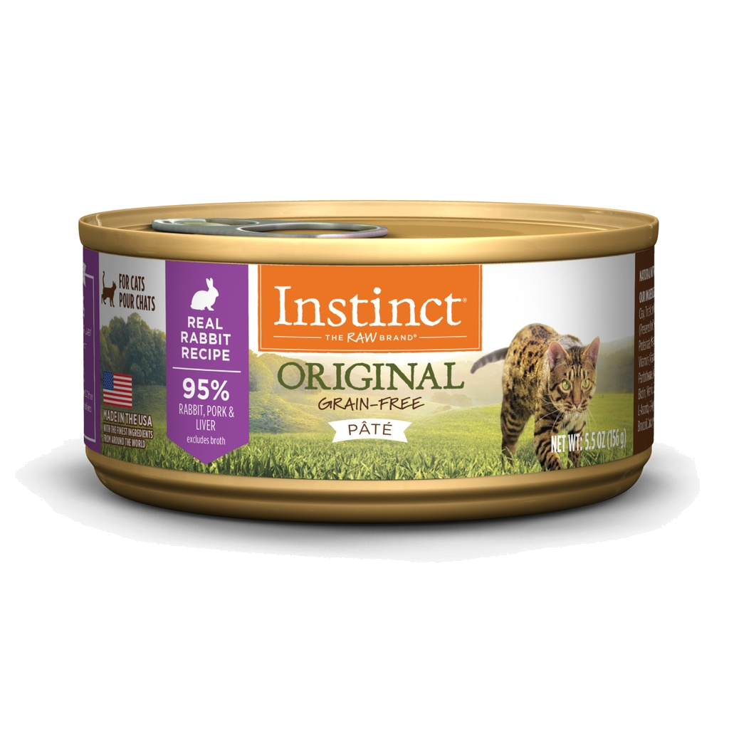Instinct Cat Food Original Real Rabbit Recipe 156G