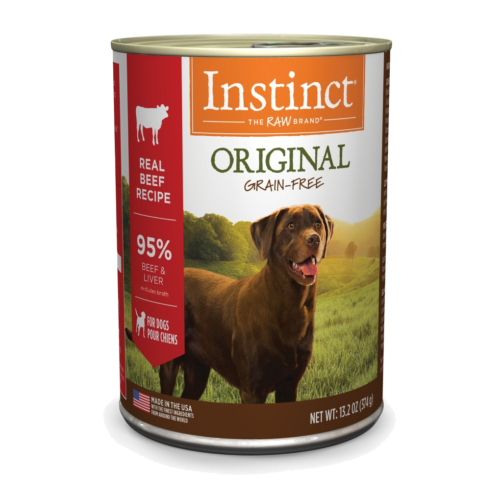 Instinct Dog Food Original Real Beef Recipe 374G