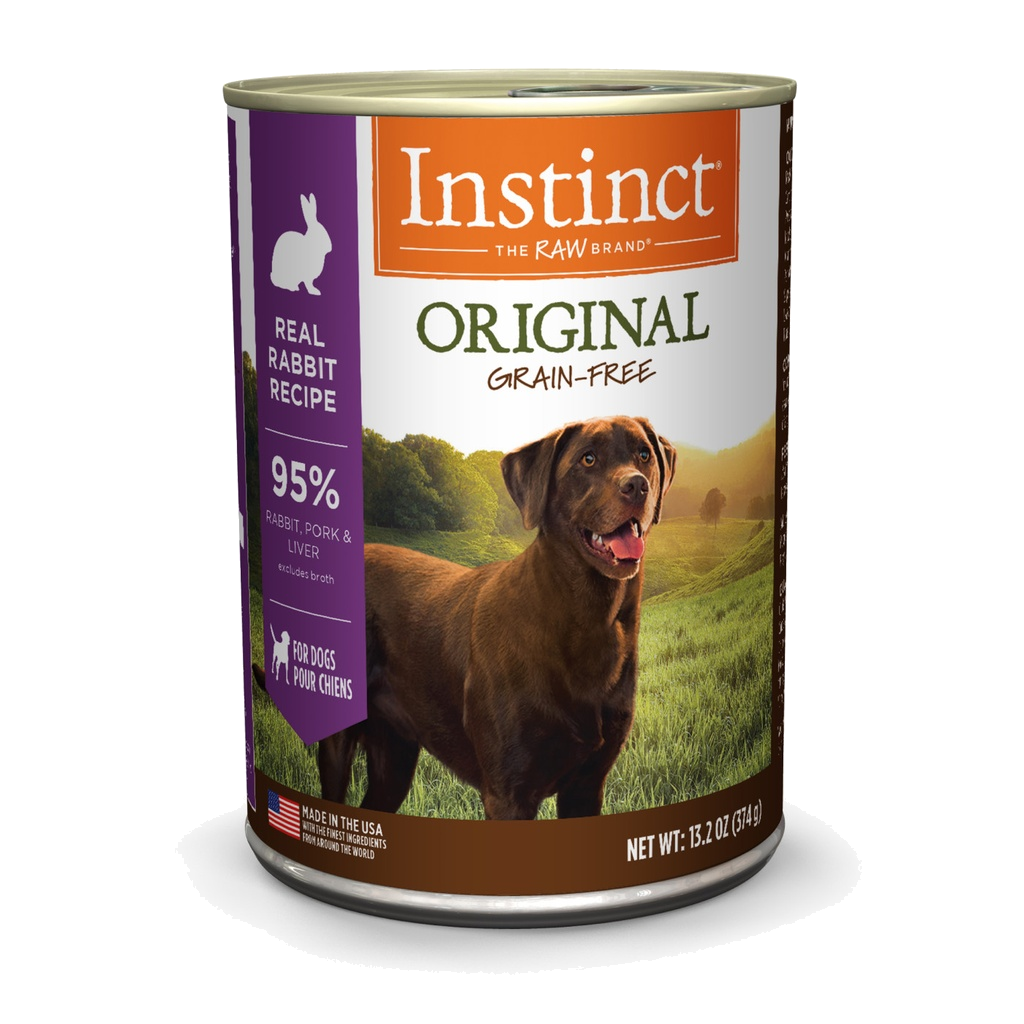 Instinct Dog Food Original Real Rabbit Recipe 374G