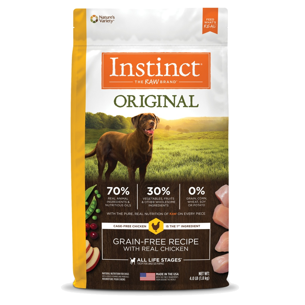 Instinct Dog Food Original Real Chicken Recipe