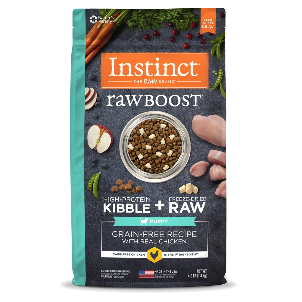 Instinct Dog Food Raw Boost Real Chicken Recipe For Puppies