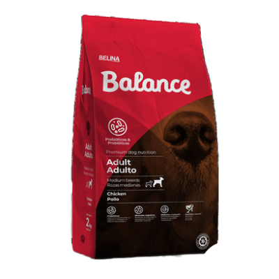 Balance Adult Razas Medianas Pollo y Arroz