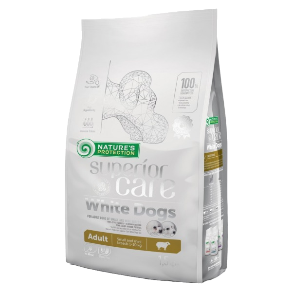 Natures Protection Superior Care White Dogs Lamb Adult Small And Mini Breeds