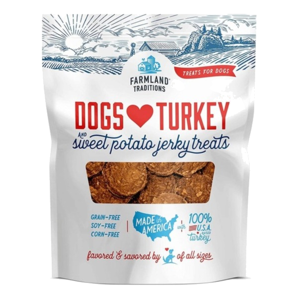 Farmland Traditions Turkey & Sweet Potato Jerky Treats