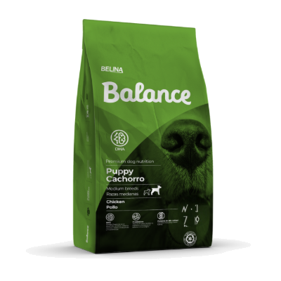 Balance Puppy Razas Medianas Pollo y Arroz