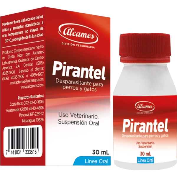Alcames Pirantel 2% 30ml
