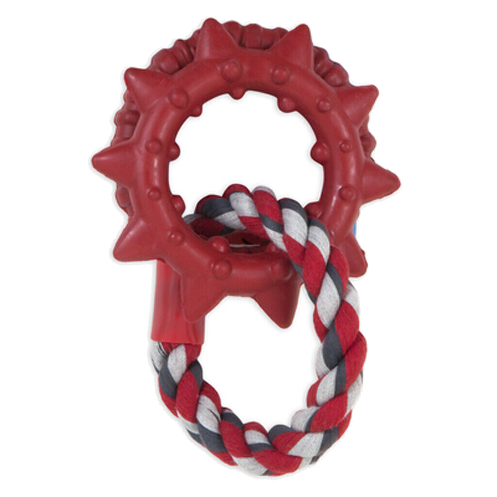 Dogzilla -Dino Links Small Dog Toy Rubber Rope