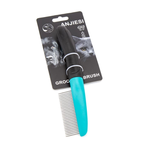 Anjiesi Grooming Brush Peine Sencillo P/Mascotas