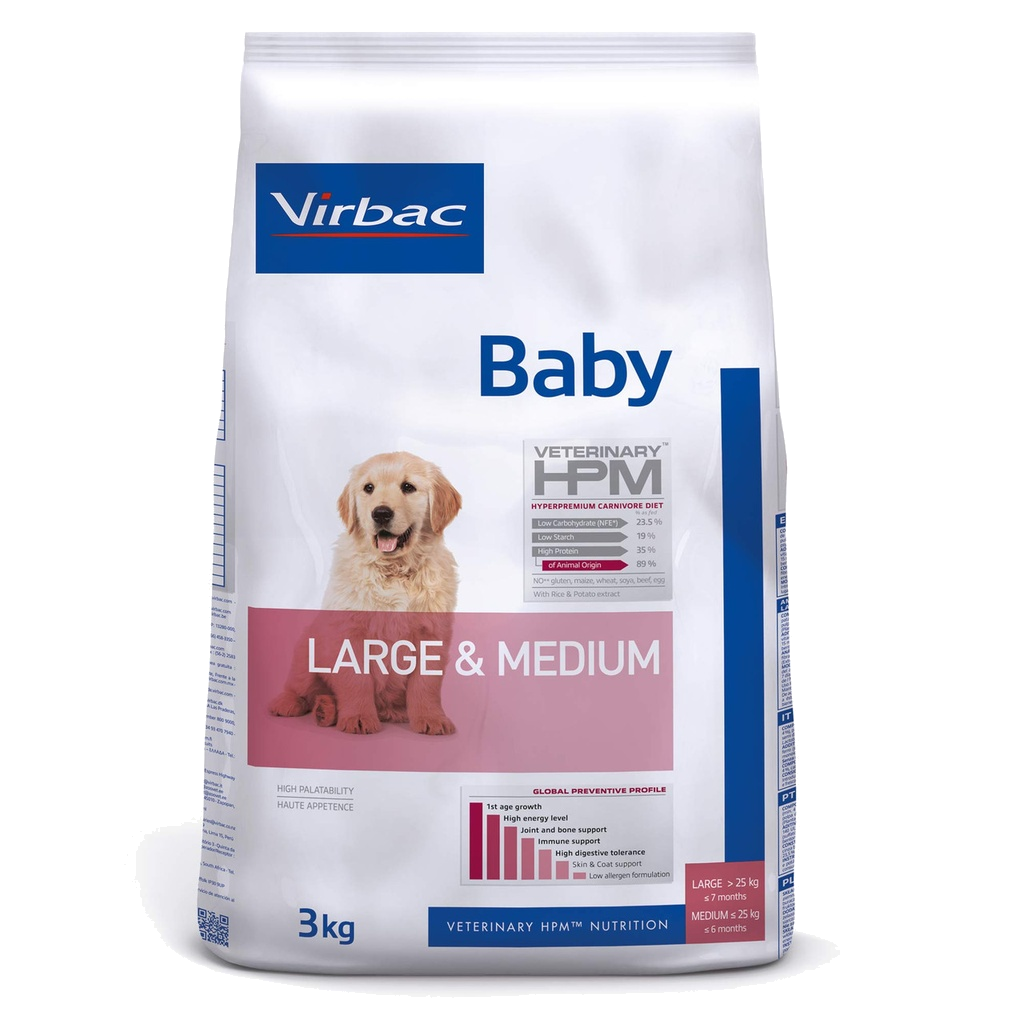 Virbac Veterinary Hpm Baby Large & Medium