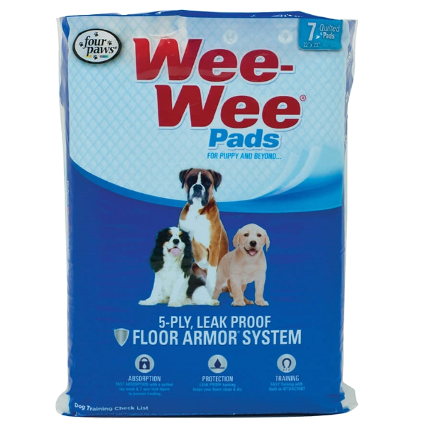 FourPaws -Wee Wee Pads 7 Unidades