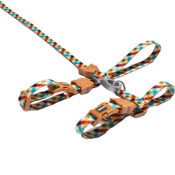 Zeedog Cat Harness With Leash - Phantom