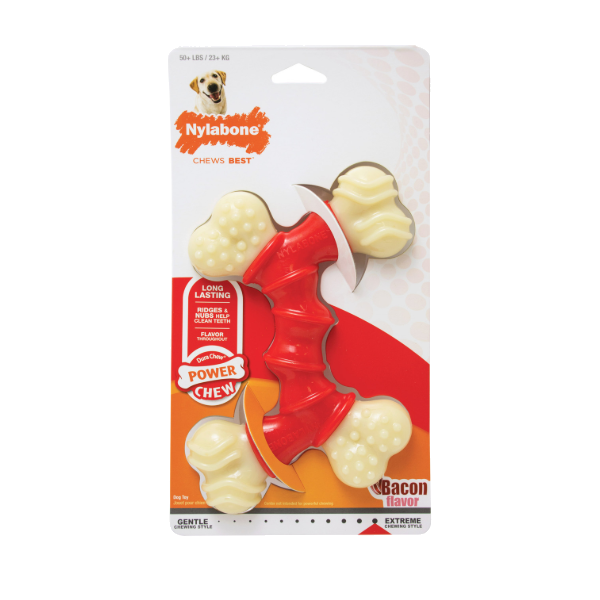 Nylabone - Hueso Cresta Sabor Tocineta +23Kg