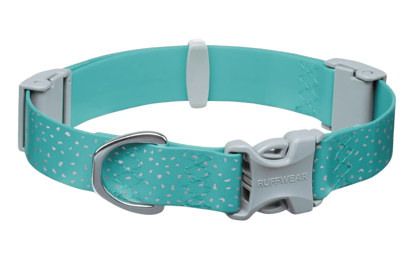 Ruffwear Confluence Waterproof Dog Collar - Aurora Teal