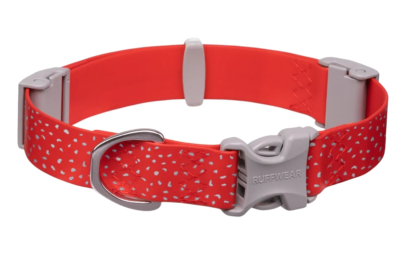 Ruffwear Confluence Waterproof Dog Collar - Red Sumac