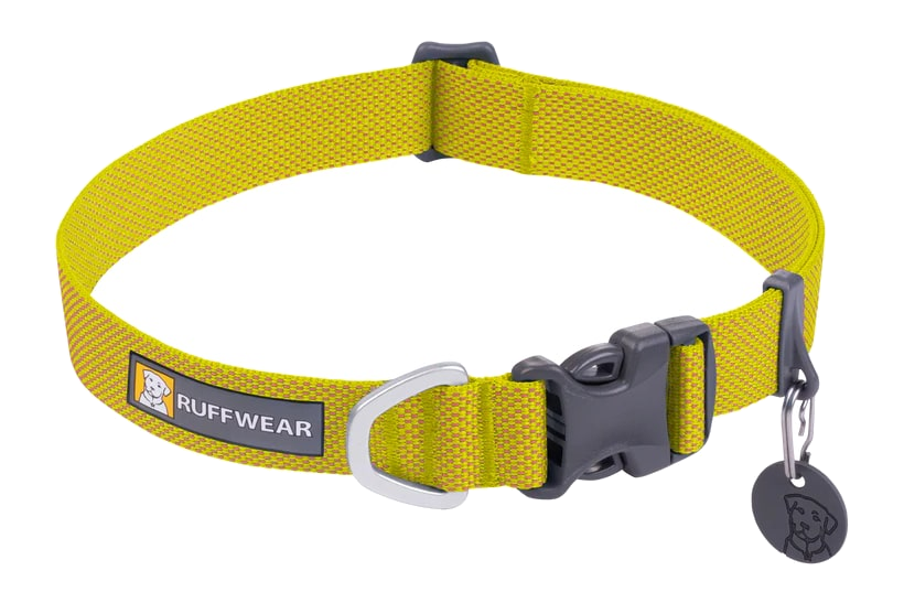 Ruffwear Hi & Light Lightweight Dog Collar - Lichen Green