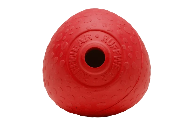 Ruffwear Huckama Rubber Throw Toy - Sockeye Red