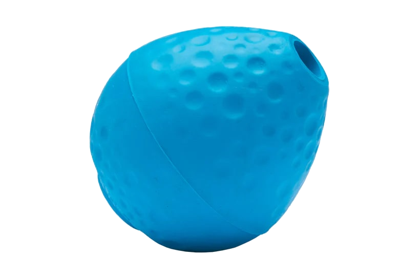 Ruffwear Turnup Rubber Throw Toy - Metolius Blue