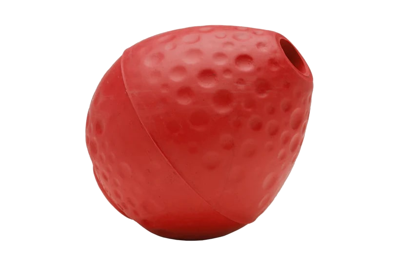 Ruffwear Turnup Rubber Throw Toy - Sockeye Red