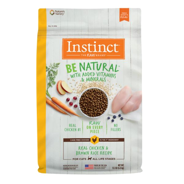 Instinct Cat Food Be Natural Real Chicken & Brown Rice Recipe 6.05Kg